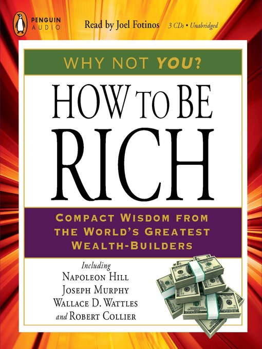 Title details for How to be Rich by Napoleon Hill - Wait list